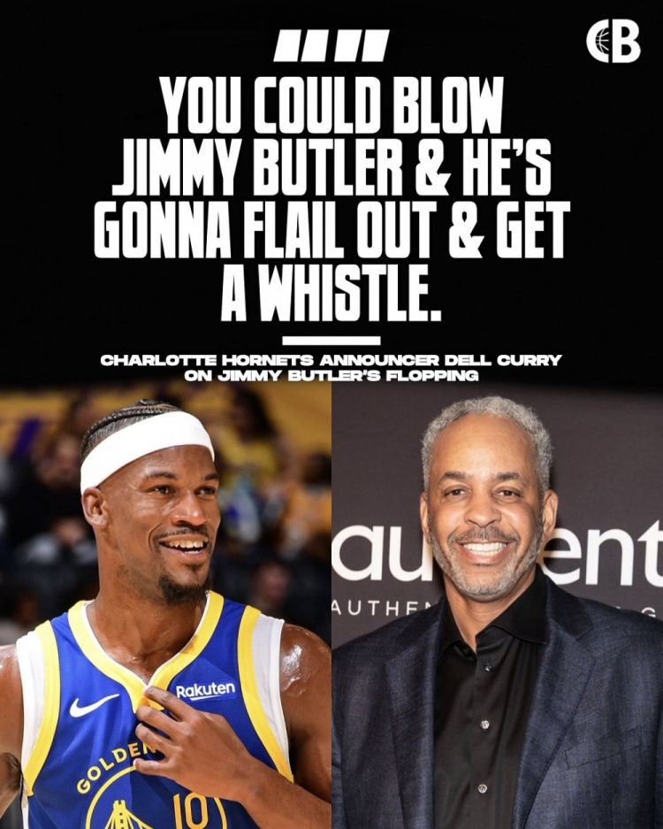 开云-戴尔·库里：你对着巴特勒吹口气 他也会夸张倒地让裁判响哨